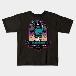 ZOMBIE GAMER Kids T-Shirt